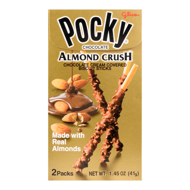 POCKY Almond Chocolate Biscuit Sticks 41g