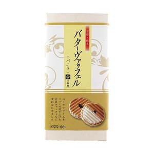 日本WAKO 奶油華夫餅乾 香草口味 5枚入 140g【點心伴手禮】