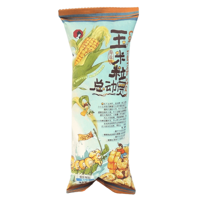 Corn Kernel General Sea Salt Fried Corn Chips Afternoon Tea Office Snack 50g/ bag