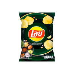 Potato Chips Crispy Thai Traditional Miang Kham Flavor 50g