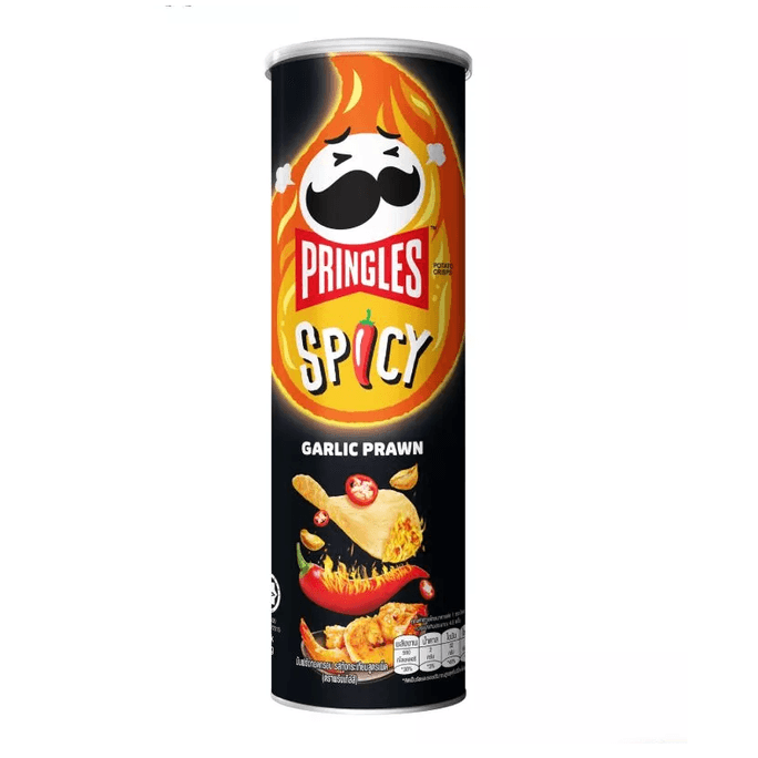 Spicy Garlic Prawn Potato Crisps 97g