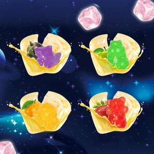 Peelerz Gummy Candy Mystery Cube , Peelable Candy,8.47 oz【3D Animal Shapes】