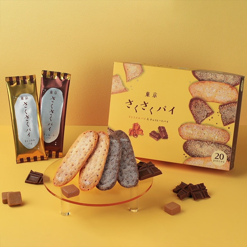 Tokyo ORAIKAN Caramel & Chocolate Flavored 20pcs