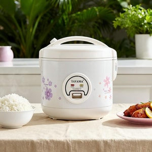 5-Cup Automatic Rice Cooker with Steamer