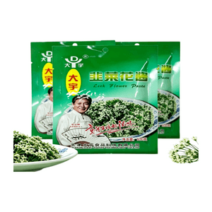 【中国直邮】 天津大宇 韭菜花酱火锅正宗涮羊肉传统火锅调味酱蘸料100g*3袋