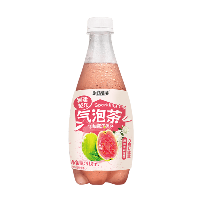 Guava Jasmine Sparkling Tea 13.86 fl oz【0 Sugar 0 Calories 0 Fat】