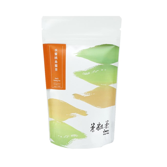 [台灣直郵]茶粒茶 水蜜桃烏龍茶立體茶包 3g*8入