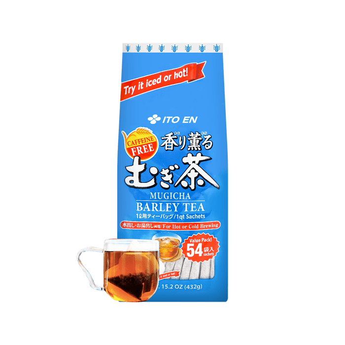 日本ITOEN伊藤園 大麥茶 405g 沖泡即飲 冷熱皆宜 冷飲清爽