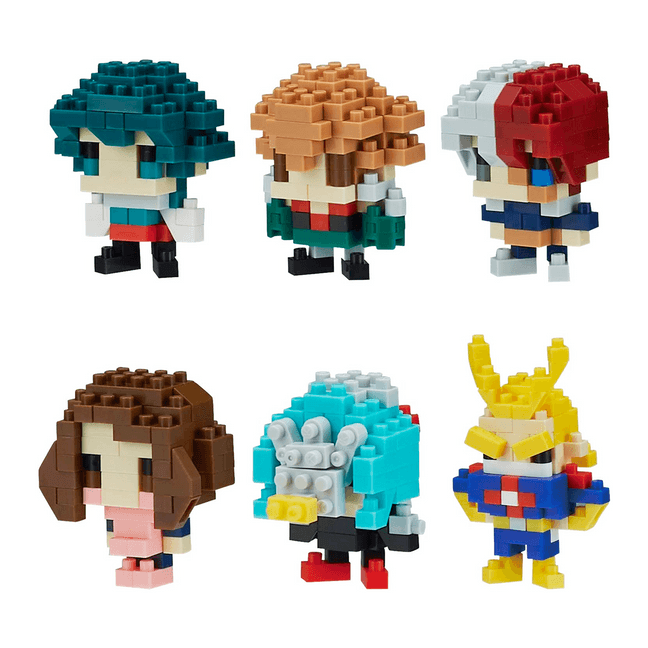 NANOBLOCK Mininano Series Building Blocks My Hero Academia Vol. 1 Blind Box