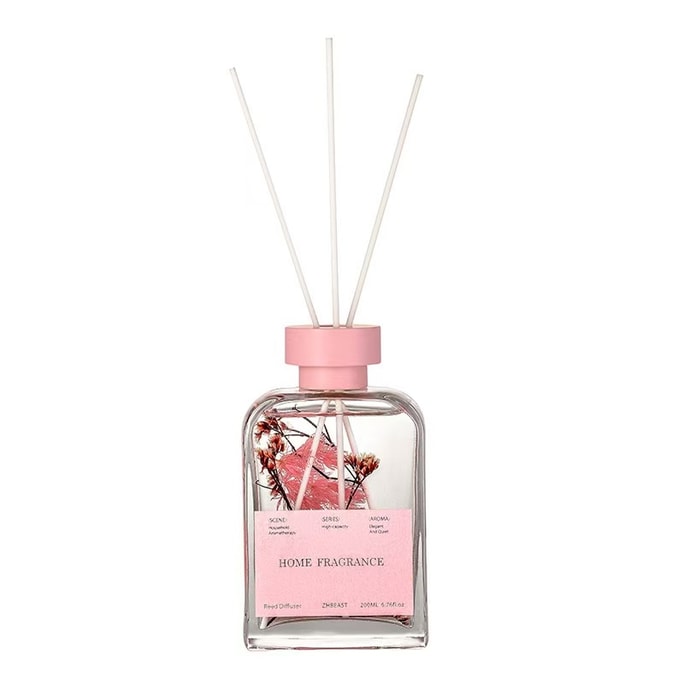 Nature's Botanical Extracts Flameless Aromatherapy Air Freshening Oil Fragrance #Rose Of Leaves & Pink Pepper 200ML