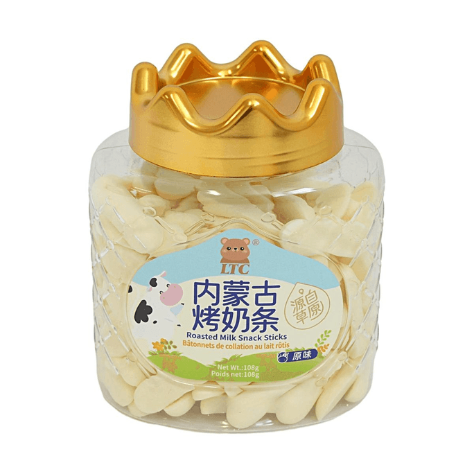 Bâtonnet de lait cuit de Mongolie intérieure, saveur originale 3,8 oz [Des prairies] [Saveur de lait riche]