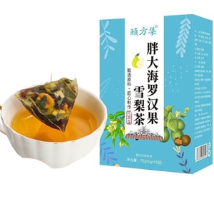 颐方集 胖大海罗汉果雪梨茶75g*1盒