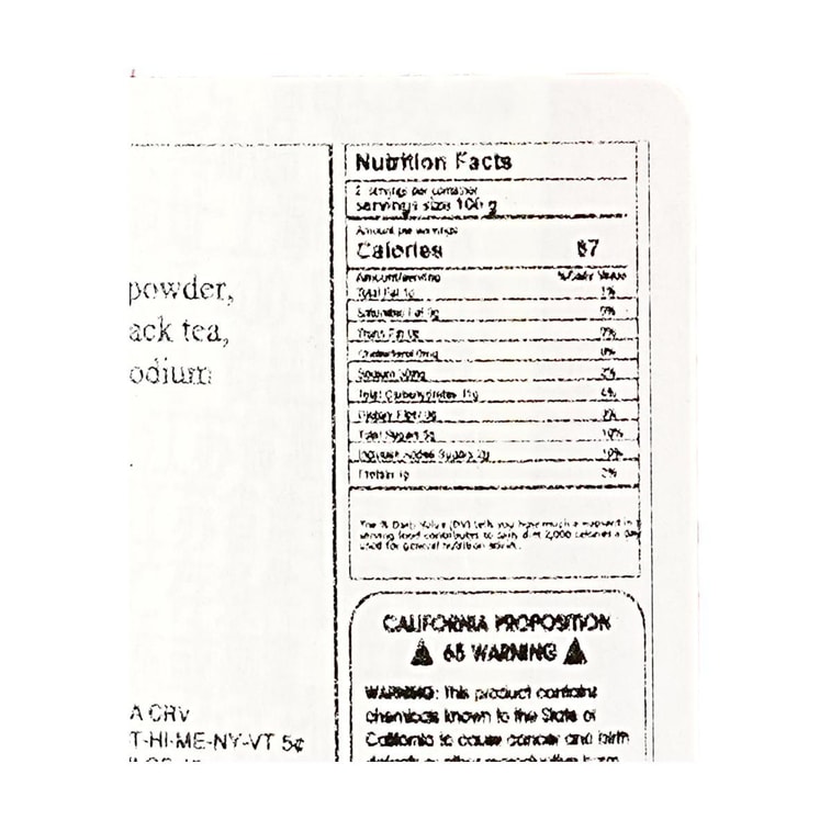Honey Sweet Potato Flavored Milk Tea, 8.3 fl oz【0 Trans Fat】 7