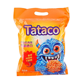 TATACO 香辣鸡肉味干脆面 点心面 10包入 180g