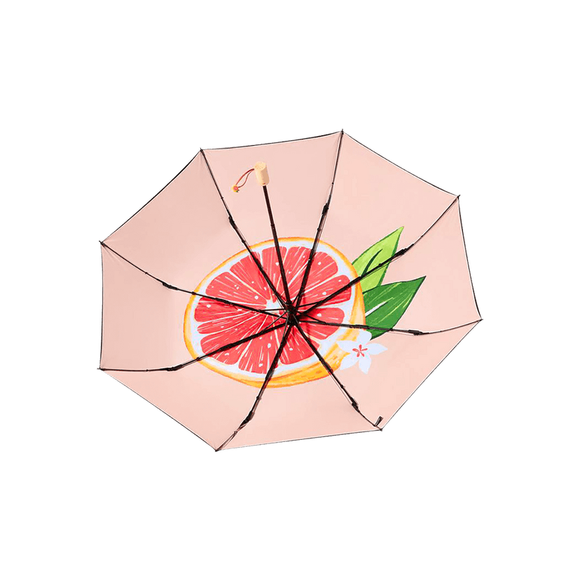 BENEUNDER蕉下 果趣系列 三折防紫外线晴雨伞 西柚