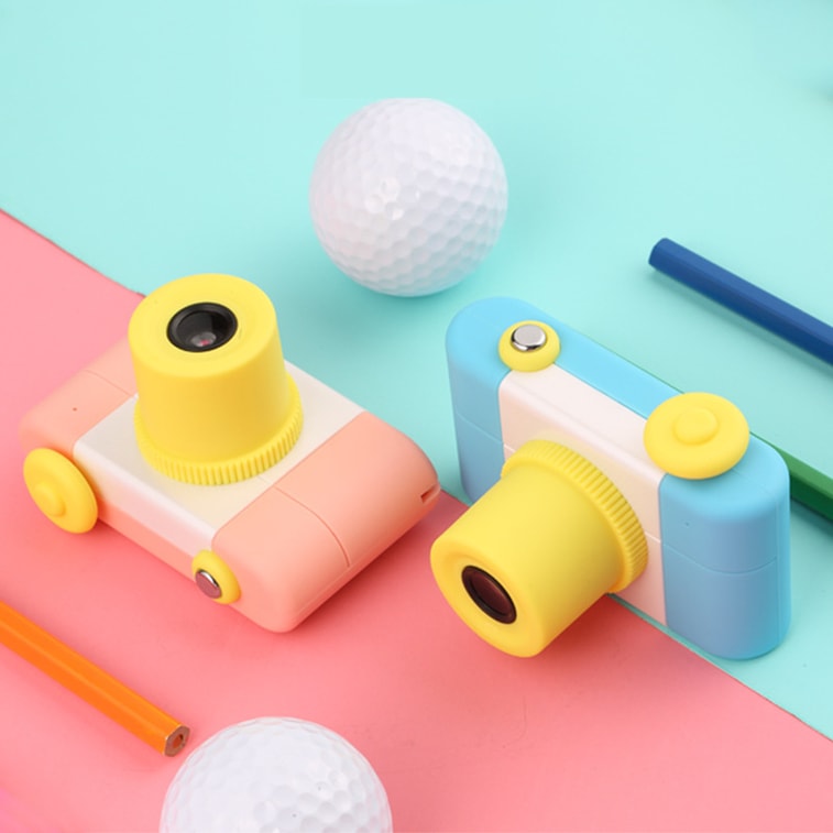 【中国直邮】 灵动创想 新款三代儿童迷你数码相机小单反运动摄影照相机玩具礼品  蓝色标配 4