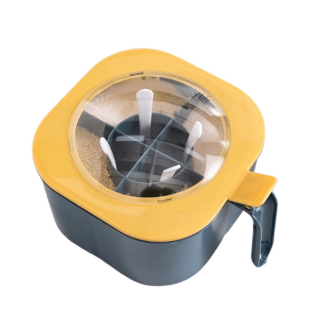 Seasoning box combination set kitchen household seasoning jar salt monosodium glutamate pepper spices spice organizer 