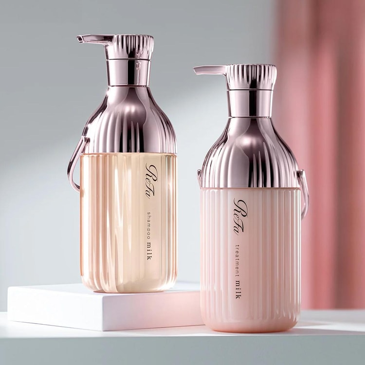 REFA Milk Protein Shampoo & Conditioner Set - Smooth, Moisturizing