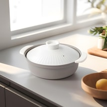 유리 뚜껑이 있는 IH 알루미늄 냄비, 30cm