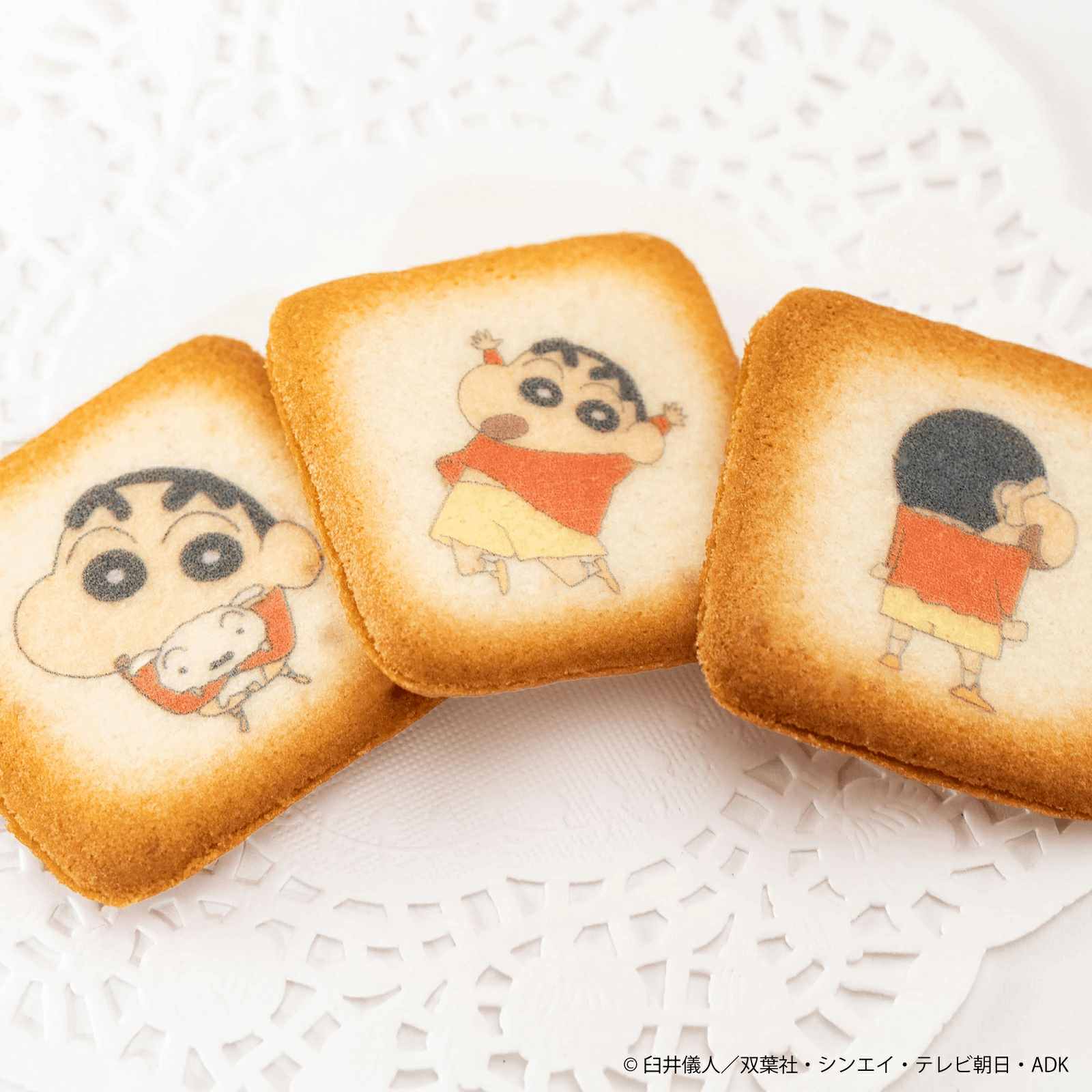 Crayon Shin-chan Cat Tongue Cookies (10 pieces) - Yami.com