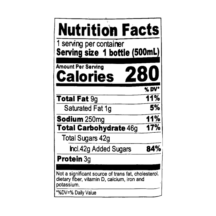 Assam Milk Tea Drink - Sweet & Refreshing 15.21fl oz 6