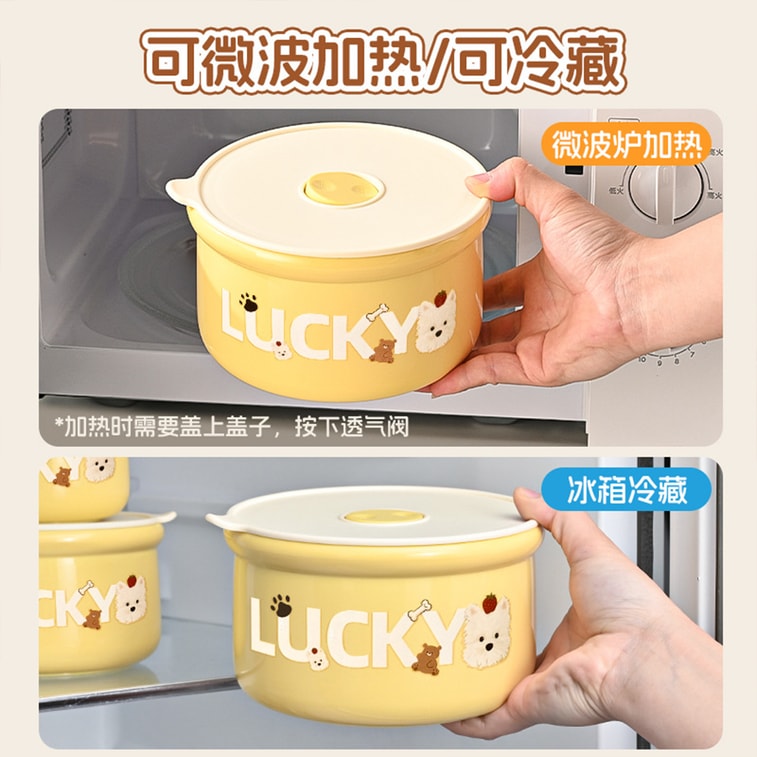 Stainless Steel Lunch Box Yellow [Small + Medium + Large Size + Insulated Bag] 1 Set Food‑Grade Storage Containers Cute Lidded Lunch Boxes For Office Workers Students Microwave‑Safe 4