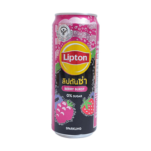 Zero Sugar Berry Burst Tea Drink 11.3oz 【Zero Sugar Low Burden】【Fresh Berry Aroma】【Imported from Thailand】