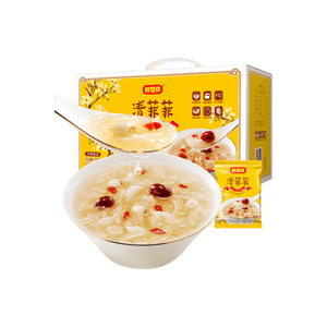 好想你 清菲菲冻干枸杞莲子红枣银耳羹 鲜炖免煮礼盒30袋 (净含量 450克)