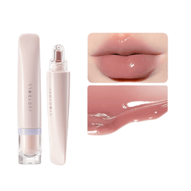 [중국 직배송] 주디돌 립 젤리 에센스 모이스처라이징 립 글레이즈 미러 글래스 립 워터 글로스 립 젤리 W08 볶은 감에 주목하세요