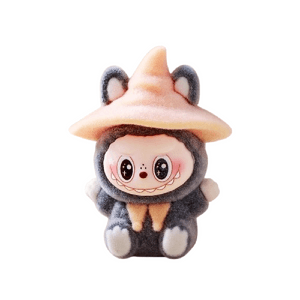 Super cute new magic hat sitting Labfabric doll plush toy desktop small gift Ornament (13g/ piece)
