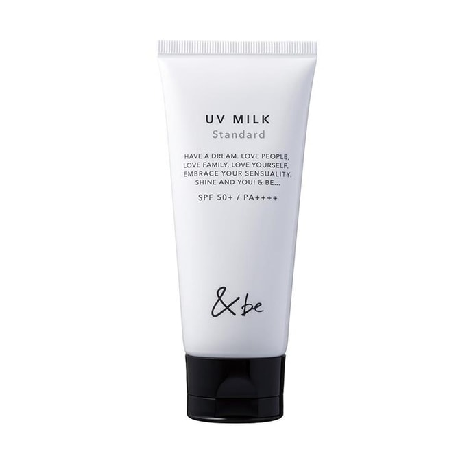 【日本直邮】 日本 &be 河北裕介 天然有机防晒乳防晒霜 SPF50/PA++++ 标准色 100g