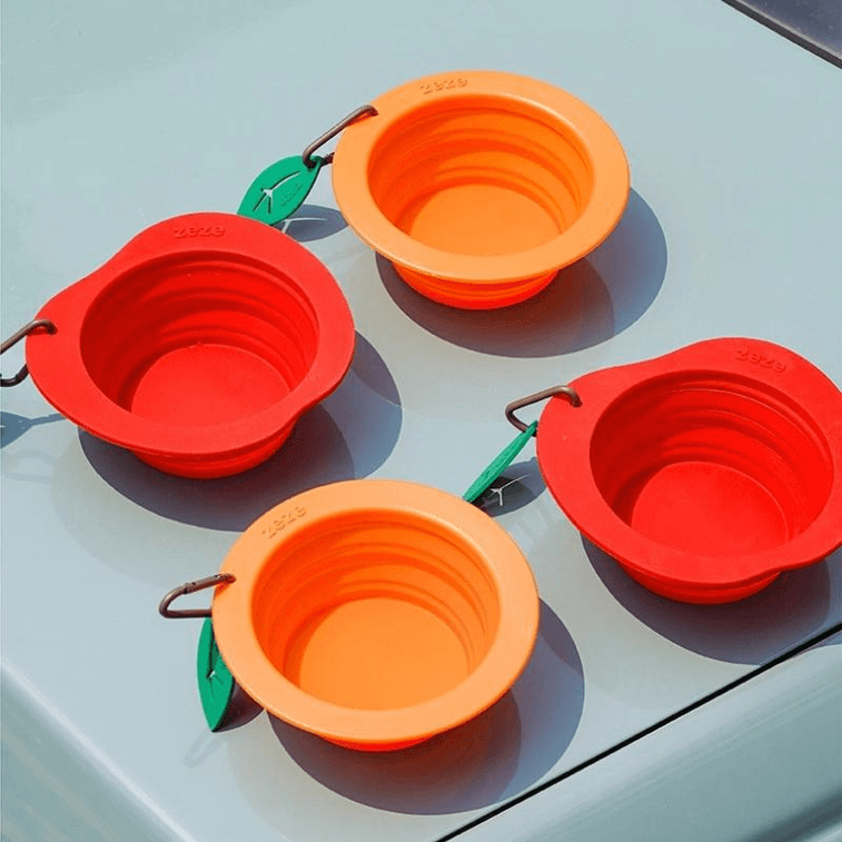 Apple Pet Folding Bowl *1 Piece 3