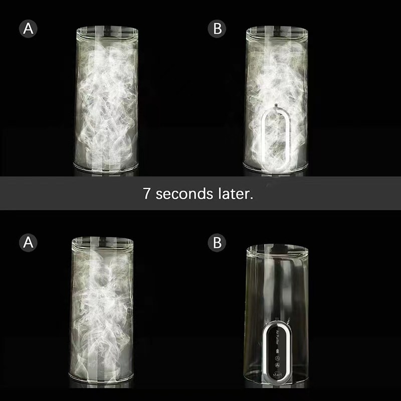 力好佳 迷你掛脖空氣清淨機便攜式隨身空氣清淨機高顏值項鍊款 1 把