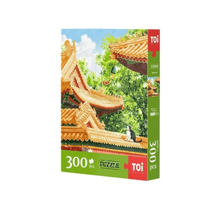 【中国直邮】 图益 拼图成人版300片平面手工diy玩具相框故宫四季夏300片*1盒