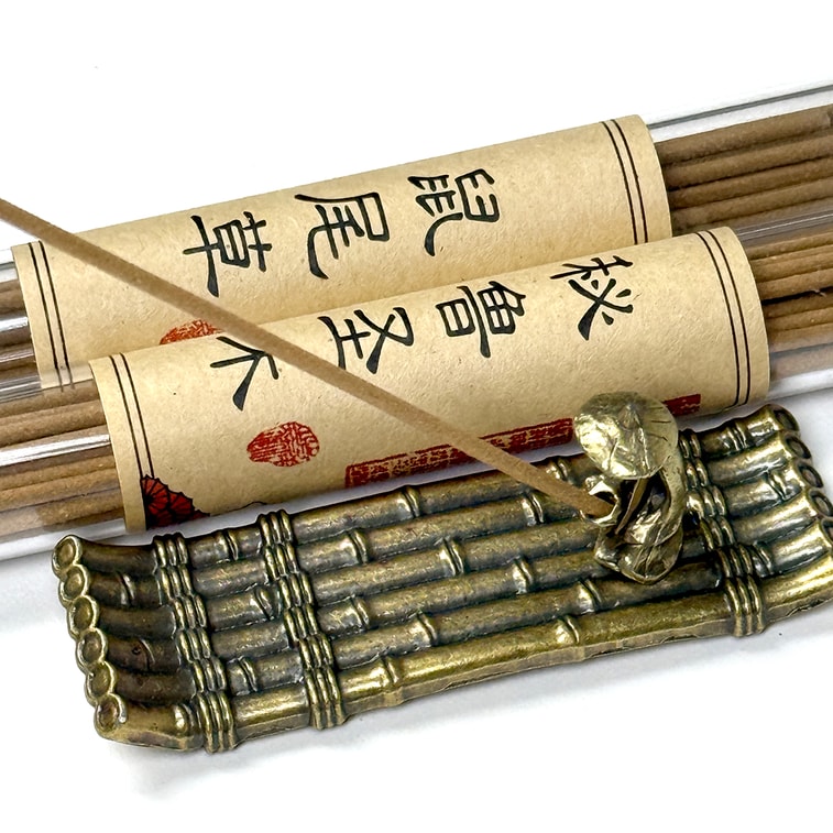 Premium Natural Rich Aroma Incense Stick Set 2 Scents Exquisite Incense Sticker Holder (Free) Stick Length 10.5cm 3
