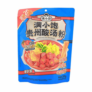 满小饱 贵州酸汤粉 282g【地道黔味】【自然发酵酸汤】