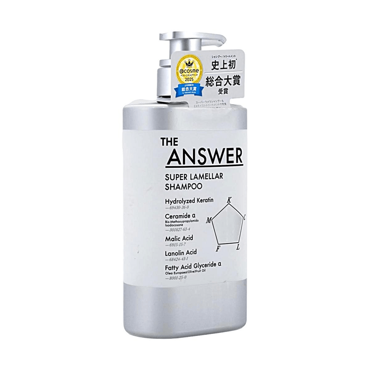 KAO The Answer Super Lamellar Shampoo, 13.53 fl oz. - Repairs