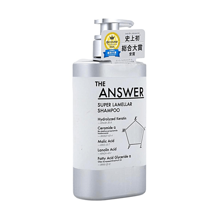 Shampoing The Answer Super Lamellar, 13,53 fl oz. - Répare les cuticules | Équilibre le pH | Soin capillaire lisse et volumineux 9