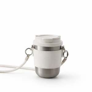 Women’s 300ml Stainless Steel Insulated Coffee Tumbler, 316 Food-Grade Steel, Compact & Portable Thermal Water Bottle