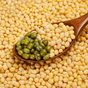 Peeled Split Mung Bean ,14 oz【Thailand Origin】