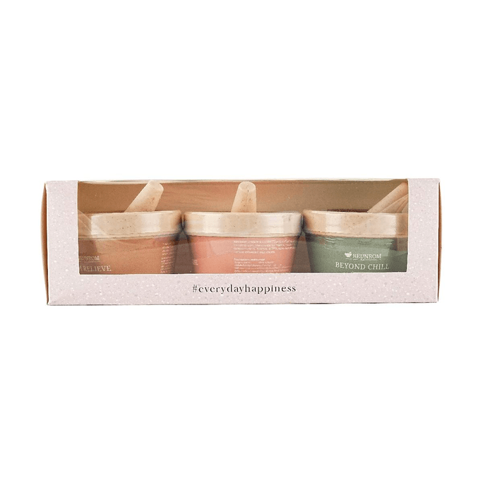 泰国REUNROM 草本香氛三件套 多香型体验精致香氛礼盒 20g