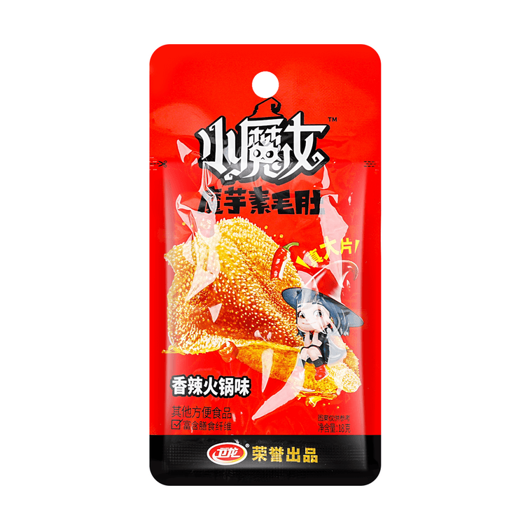 Witch-Konjac Vegetarian Tripe Spicy Hot Pot Flavor 20pc 12.69 oz 7