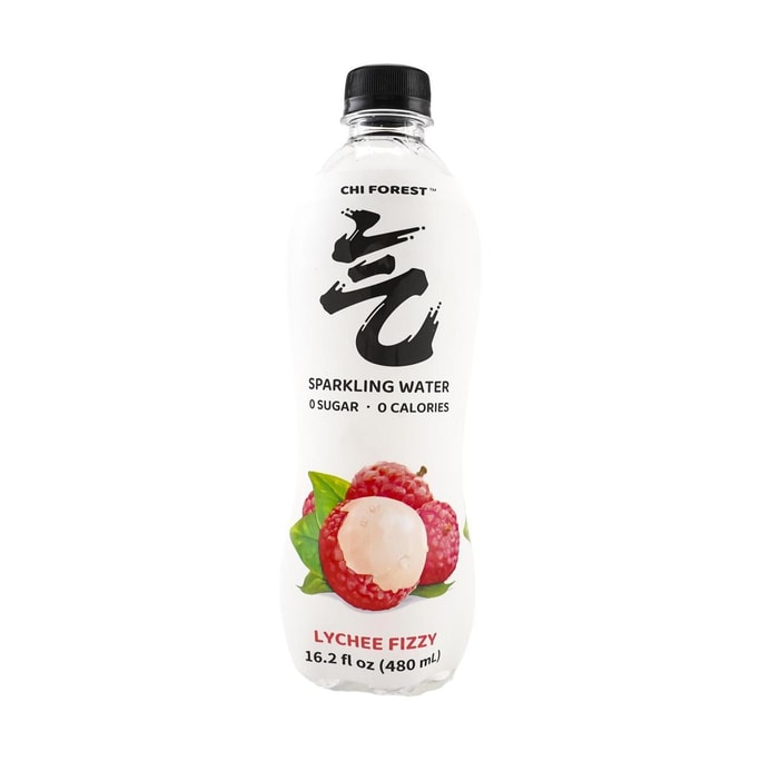 元气森林 气泡水 荔枝味 480ml【0糖0脂0卡】