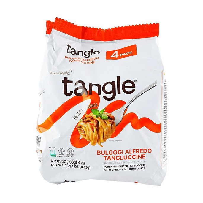 Tangle Bulgogi Afredo Tangluccine 3.8 oz * 4pc