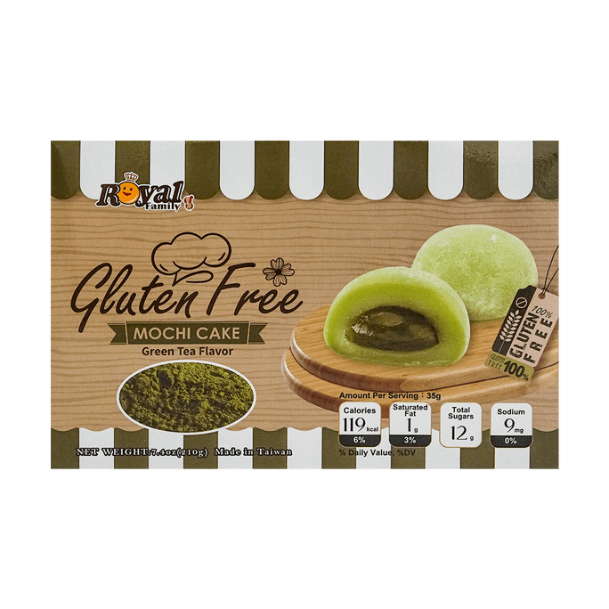 Gluten Free Green Tea Mochi  210g