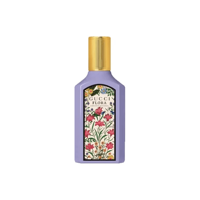【香港直送】グッチ 绮梦木兰 レディース香水 50ml マグノリア + ストロベリー + パチョリ フルーティーフローラルノート 紫ラッカーガラスボトル 長持ち香