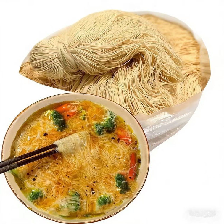 北辰閩南特産福建麺、手打ち麺、40g×3袋 10