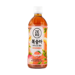 맥널티 복숭아 아이스티 제로  500ml