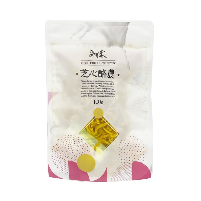 [台湾直邮] 海涛客 咖喱素香乳酪丝 100g