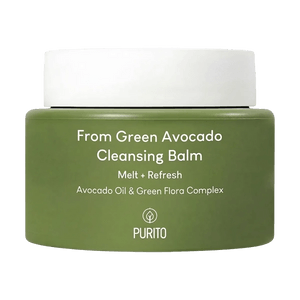 韓國PURITO SEOUL 酪梨清潔膏 柔潤多效卸妝膏100ml 深層保濕滋養 淨化煥發 去老廢角質 水潤不緊繃 敏感肌適用 純素